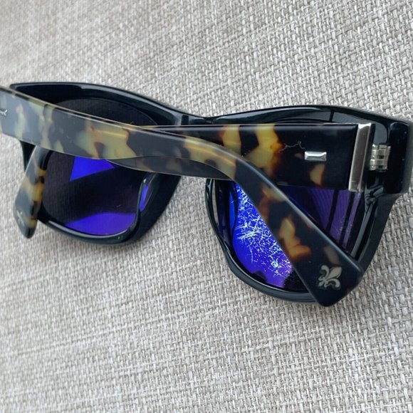 Seraphin Sunglasses Polarized WESTON 17[]21 145 Unisex EyeWear Handmade in Japan - Picture 3 of 12